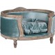 Sofa dla pieska CARAMELLA BLUE