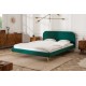 Łóżko LORENCE zielone 150cm